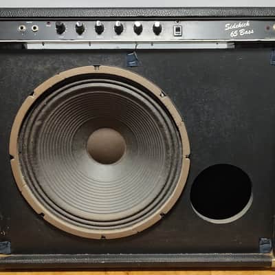 Fender Sidekick 65 Bass Late 70's through mid 80's - Black Tolex image 9