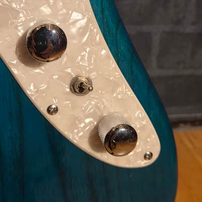 ESP LTD XJ-6 2013 - 2014 - See Thru Blue image 7