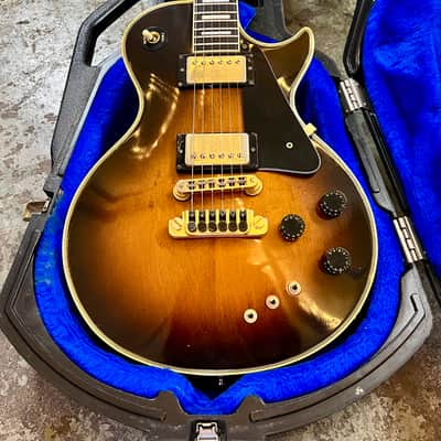 Gibson Les Paul Artist 1981 - Tobacco sunburst original vintage USA LP Custom Moog electronics image 3