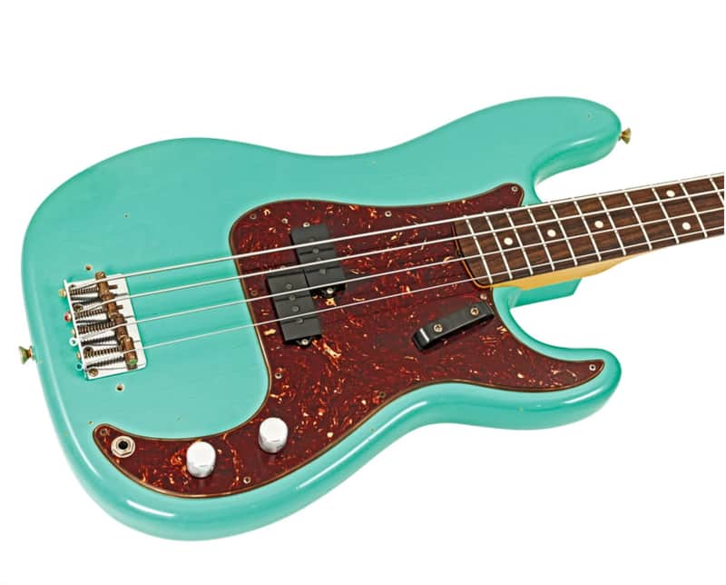 Fender Custom Shop Limited Edition 1958 Precision Bass Relic in beautiful Sea Foam Green finish - unplayed image 1