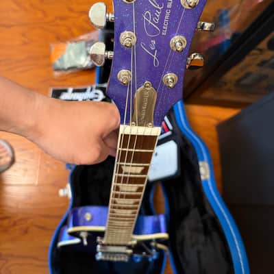 Epiphone Tommy Thayer Signature "Electric Blue" Les Paul Standard 2020 - Electric Blue image 13