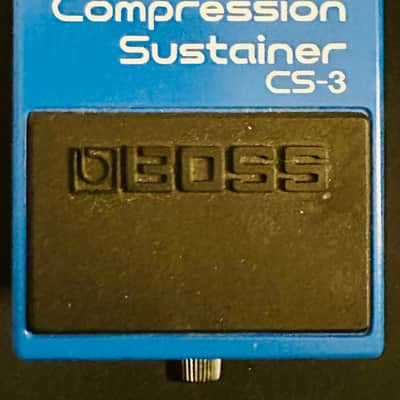Boss CS-3 Compression Sustainer (Silver Label) 1997 - Present - Blue image 1