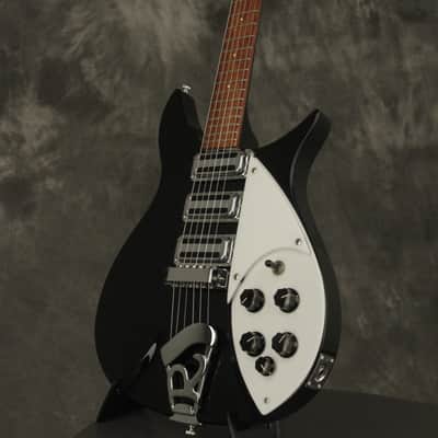 1987 Rickenbacker 320 with "Toaster/Vintage" pickups JETGLO!!! image 7