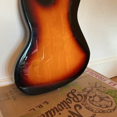 Fender Standard MIM Jazz Bass Body - 2002 - 3 Color Sunburst image 3