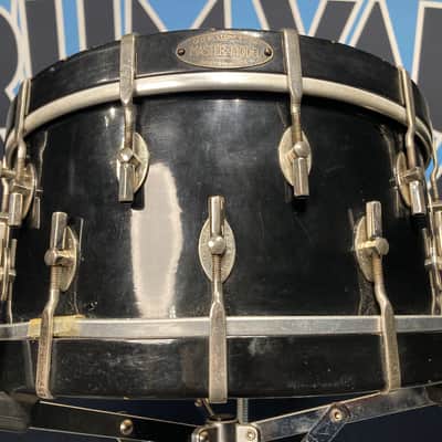 Ted Reed's, Geo. B. Stone & Son, 1941, 6.5x14" Master-Model, Single Ply Maple, 24-Lug Snare Drum image 10