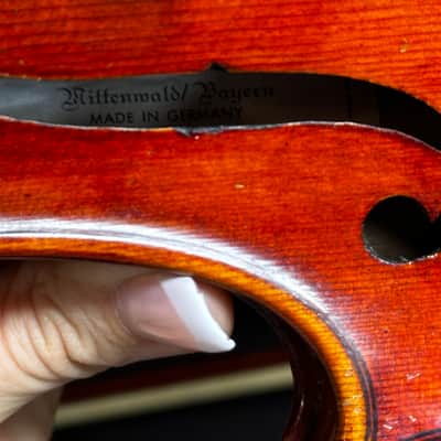 Vintage Andrew Schroetter Violin Made In Germany 4/4 image 13