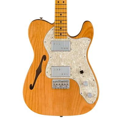 Fender American Vintage II 1972 Telecaster Thinline - Maple Fingerboard, Aged Natural image 1