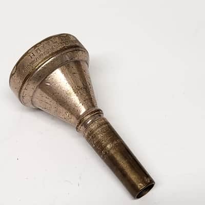 Vintage Huttl Cup Germany Trombone Bugle SC24 Mouthpiece image 1