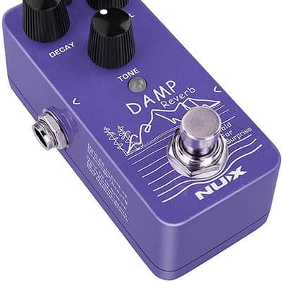 Mint NUX NRV-3 NUX Damp Reverb Guitar Effects Pedal with Plate, Spring, and Hall image 3