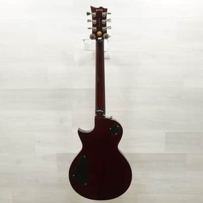 Used Ltd EC-1000T Deluxe Electric Guitar Cherry Sunburst image 5