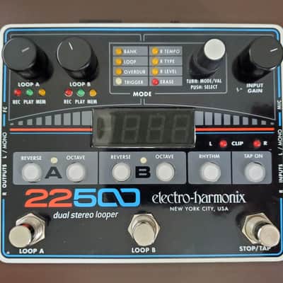 Electro-Harmonix 22500 Dual Stereo Looper with Foot Controller 2015 - Present - Black image 4