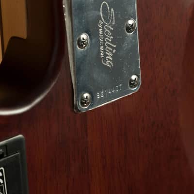 Sterling RAY5 SUB Series StingRay 5 Bass - Walnut Satin image 8