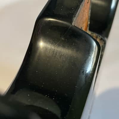 1980's Korean Kramer Striker 100st Black Single Pickup Guitar Body Floyd Ready Buffy Graphic image 20