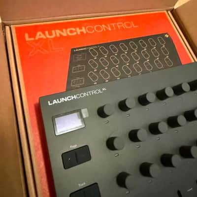 Novation Launch Control XL MK3 MIDI DAW Controller 2025 - Present - Black image 1