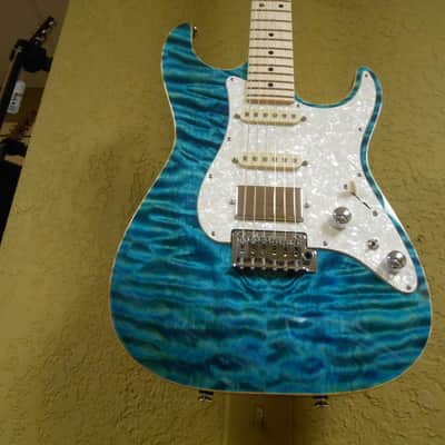 Tom Anderson Hollow Drop Top Classic  Deep Bora Bora image 3