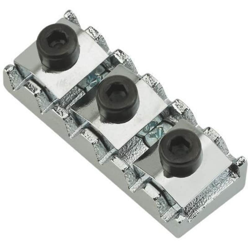 Authentic Floyd Rose Original Left Handed Locking Nut - Chrome / L3 image 1