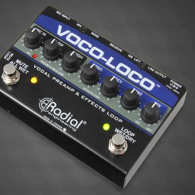 Radial Voco Loco Microphone Effects Loop and Switcher for Voice or Instrument image 2
