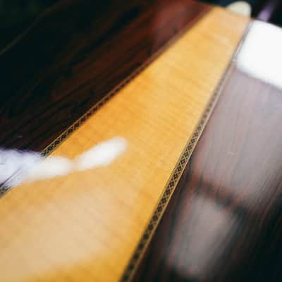 1970s Morris W-50 – Made in Japan | Rare 3-Piece Back | Martin D-45 Style | Good Condition | Hard Case image 19