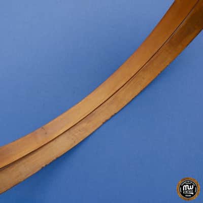 Ludwig 1-Ply Solid Maple Bassdrum Hoops 24" Walnut Cortex image 10