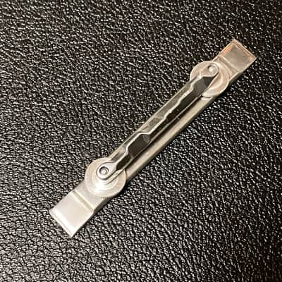 Vintage 50's-60's Bigsby Polished Aluminum Archtop Bridge Gretsch Gibson image 2