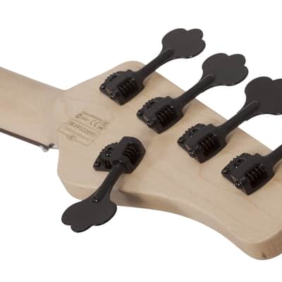 Schecter P-5 5-String Bass, Left-Handed, Ivory image 8