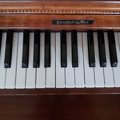 1986 BALDWIN Upright Acoustic Piano - 3 Pedals - Includes Bench Plays Brilliantly image 8
