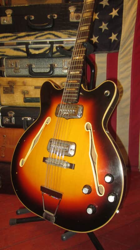 1967 Fender Coronado Electric XII 12 String Sunburst image 1