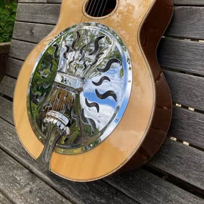 Beard Guitars A-Odyssey round neck resonator image 7
