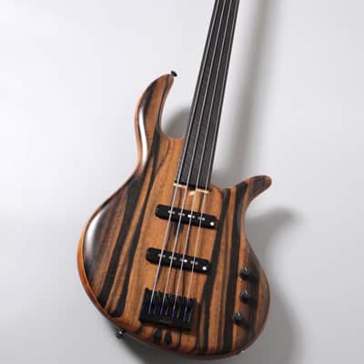 Elrick Gold Series E-volution 4st Fretless -Striped Ebony-【USED】【4.04kg】 image 2