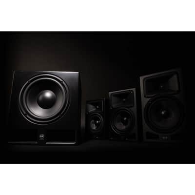 RCF Ayra Five 5" Active 2-Way Studio Monitor Reference Speakers Pair, Desk Stan image 9