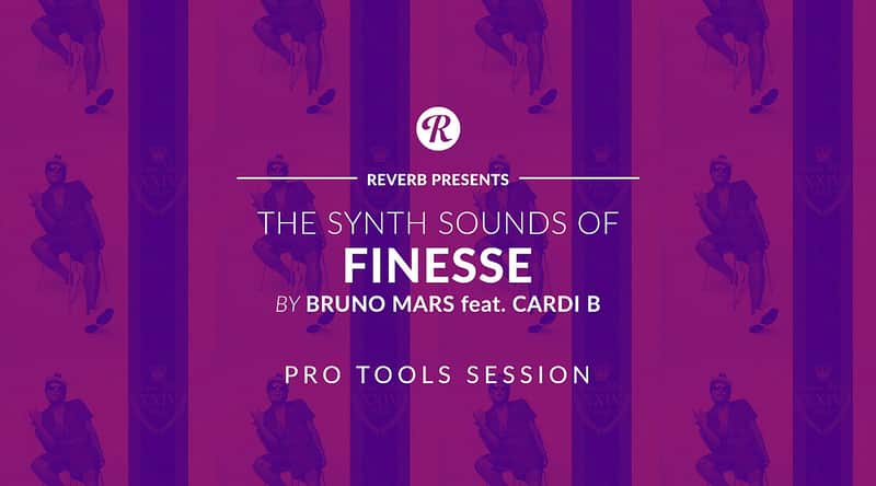 The Synth Sounds Of Finesse By Bruno Mars - Pro Tools Session - Reverb Exclusive image 1