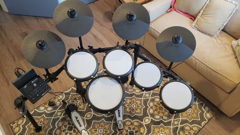 Alesis Nitro Max Mesh Electronic Drum Set with Expansion Pack 2024 image 1