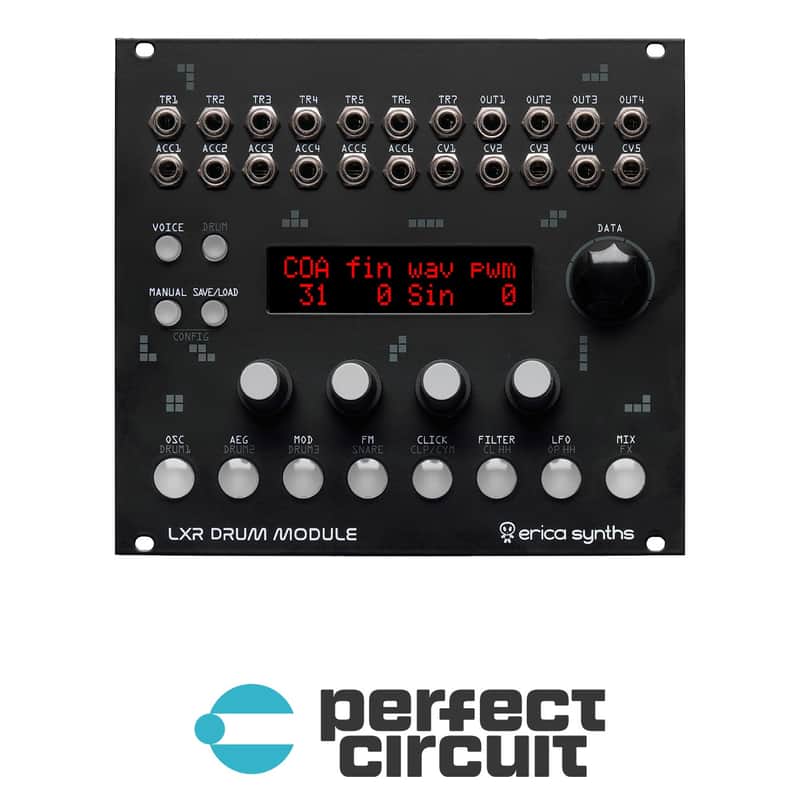 Erica Synths LXR-02 Digital Drum Synth | Reverb