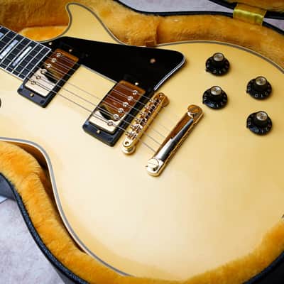GIBSON USA Custom Shop Dealer Select 68 Les Paul Custom "Heavy Antique White + Ebony" (2025) image 2