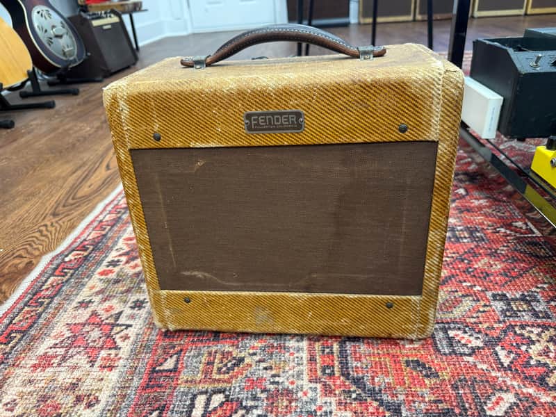 Fender Princeton 5B2 Wide Panel 4-Watt 1x8" Guitar Combo 1954 - Tweed image 1