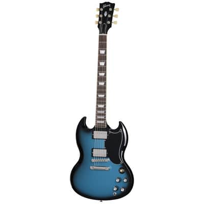 Gibson SG Standard 61 Stop Bar Pelham Blue Burst image 2