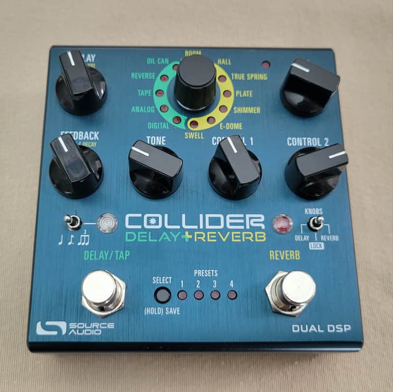 Source Audio SA263 Collider Delay + Reverb 2010s - Blue image 1