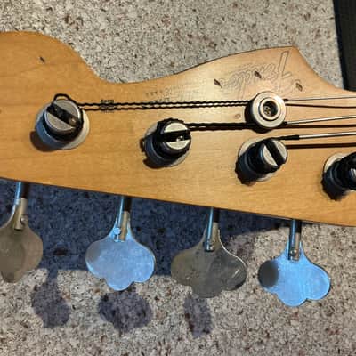 Fender/Squier Jazz bass w/ Lindy Fralin and mods - tobacco burst image 4