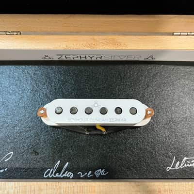 Seymour Duncan Zephyr Silver Strat Middle Pickup White 11209-02-RwRp-W NOS 2011 image 4