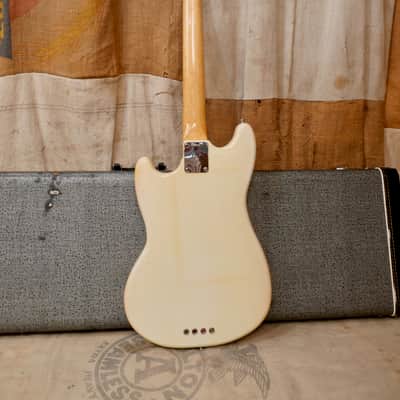 Fender Mustang Bass 1966 - White image 7