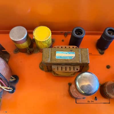 1969 Orange Matamp ORST50 Serial #008 w/ Matching 4x12 image 9
