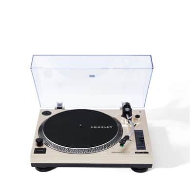 Crosley C100BT 2-Speed Bluetooth  Turntable, Champagne-NEW image 10