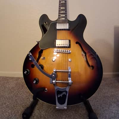 Gibson Es-335 Left handed 1979 - sunburst image 3