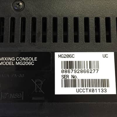 Yamaha MG206C mixing console image 6
