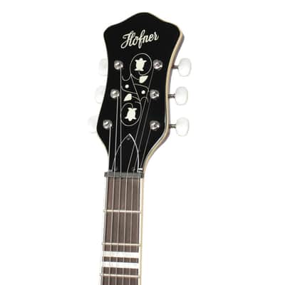 Höfner HI-459-BK Icon Violin Guitar - Black image 4