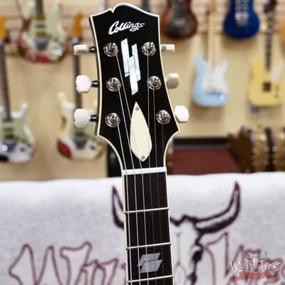 Collings CL Series City Limits Deluxe Premium Flame Top Acid Wash Charcoal Burst 8.10 LBS image 6