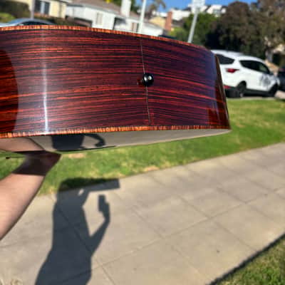 Santa Cruz OM Moon Spruce / Cocobolo “Luna” Custom 2015–Rare SCGC image 22