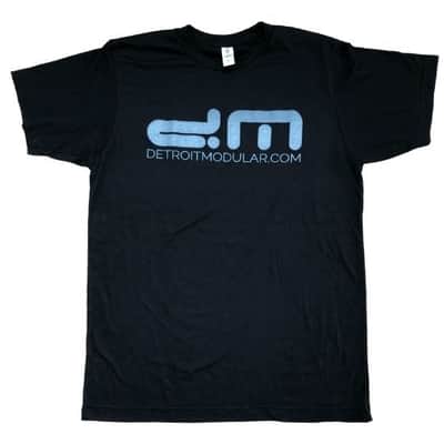 DM T-SHIRT-Men's Center Logo / XXXL / Black on Black : BRAND NEW :  [DETROIT MODULAR] image 1