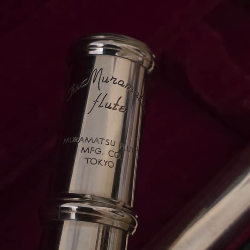 Muramatsu M-40 Tokyo Vintage Flute Silver Headjoint with Muramatsu Case 0KL6 image 1