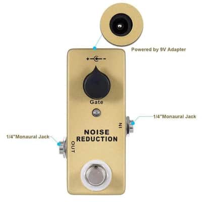 Mosky Noise Gate Guitar Effect Pedal Noise Reduction Pedal True Bypass (Price includes the import duty for US buyer) image 5